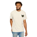 Black Cat Face Bad Kitty T-shirt | Graphic Tee, Retro Illustration