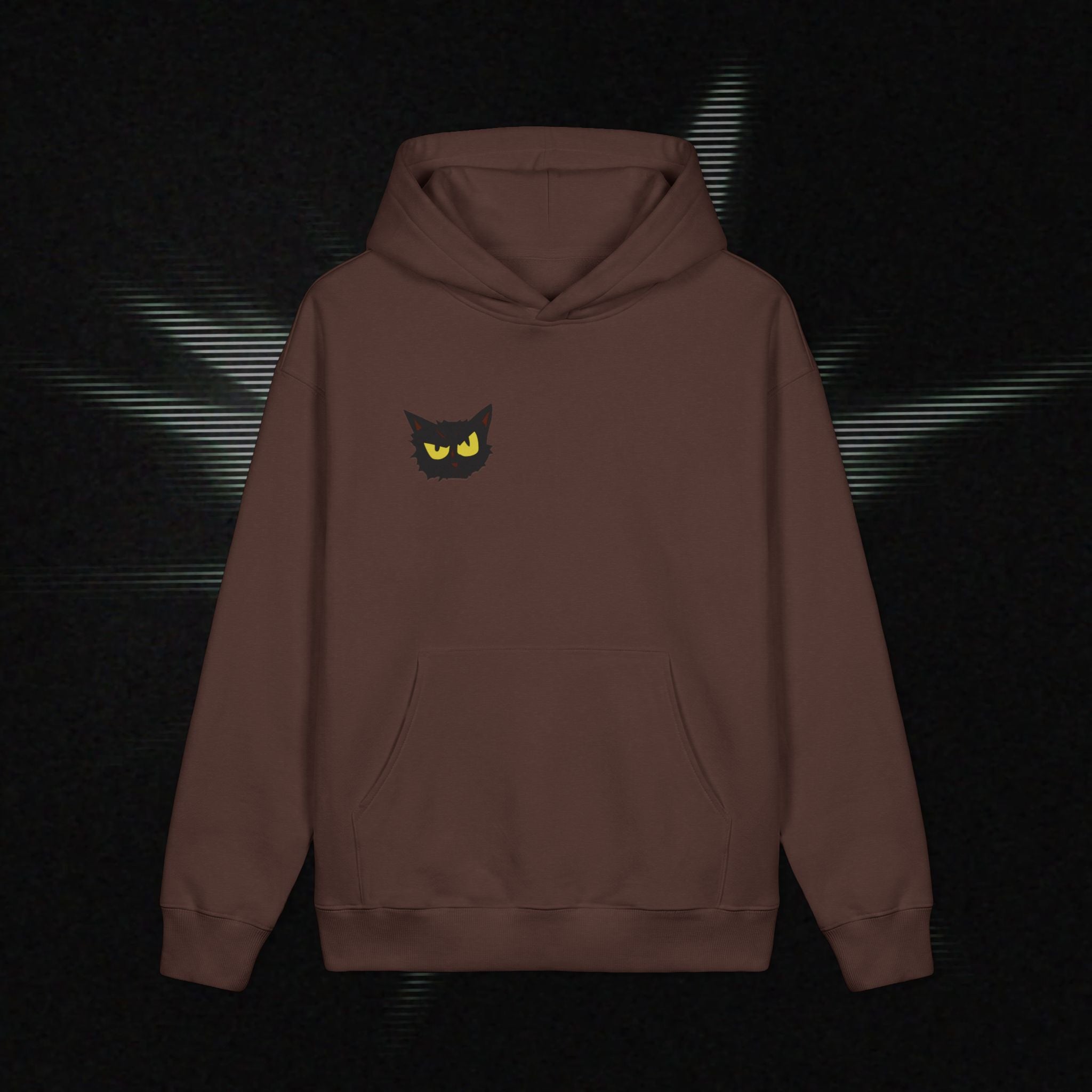 Bad Cat Hoodie — Black Cat Pullover