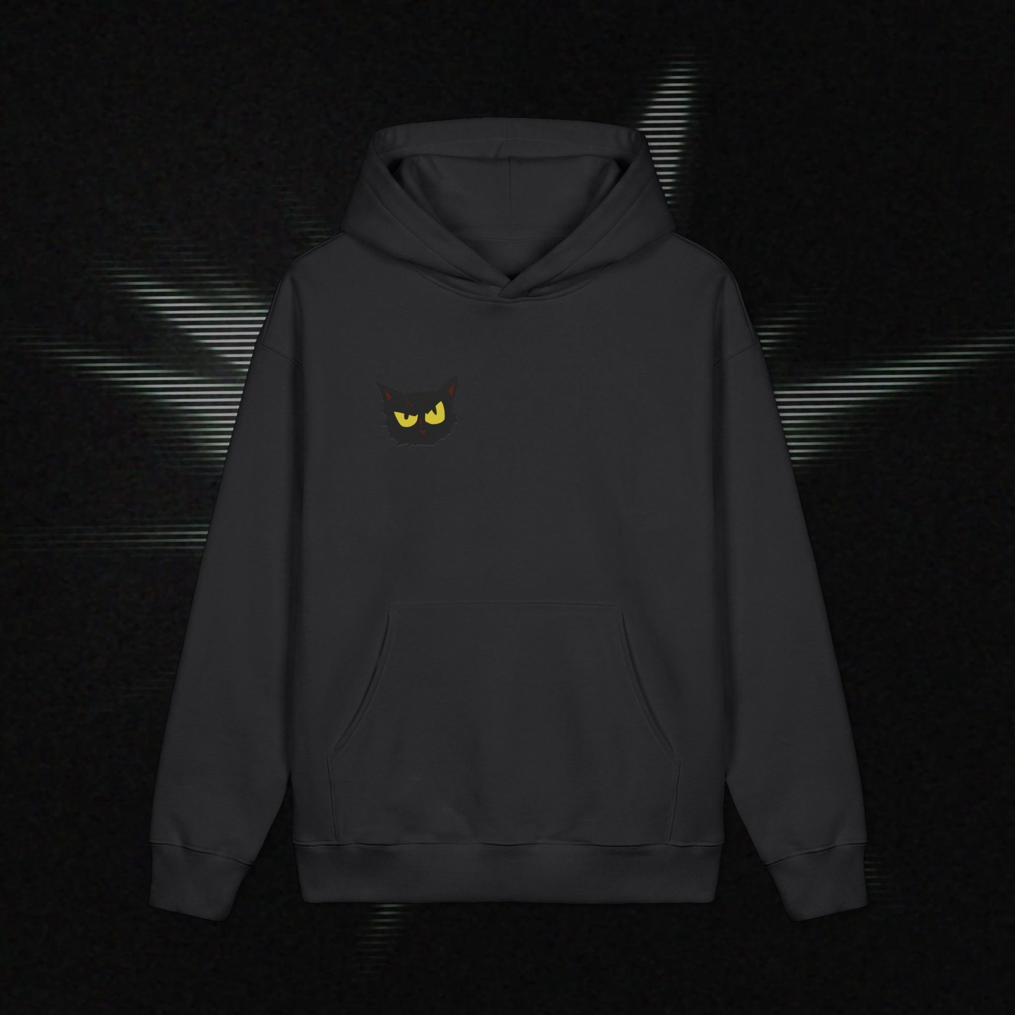 Bad Cat Hoodie — Black Cat Pullover