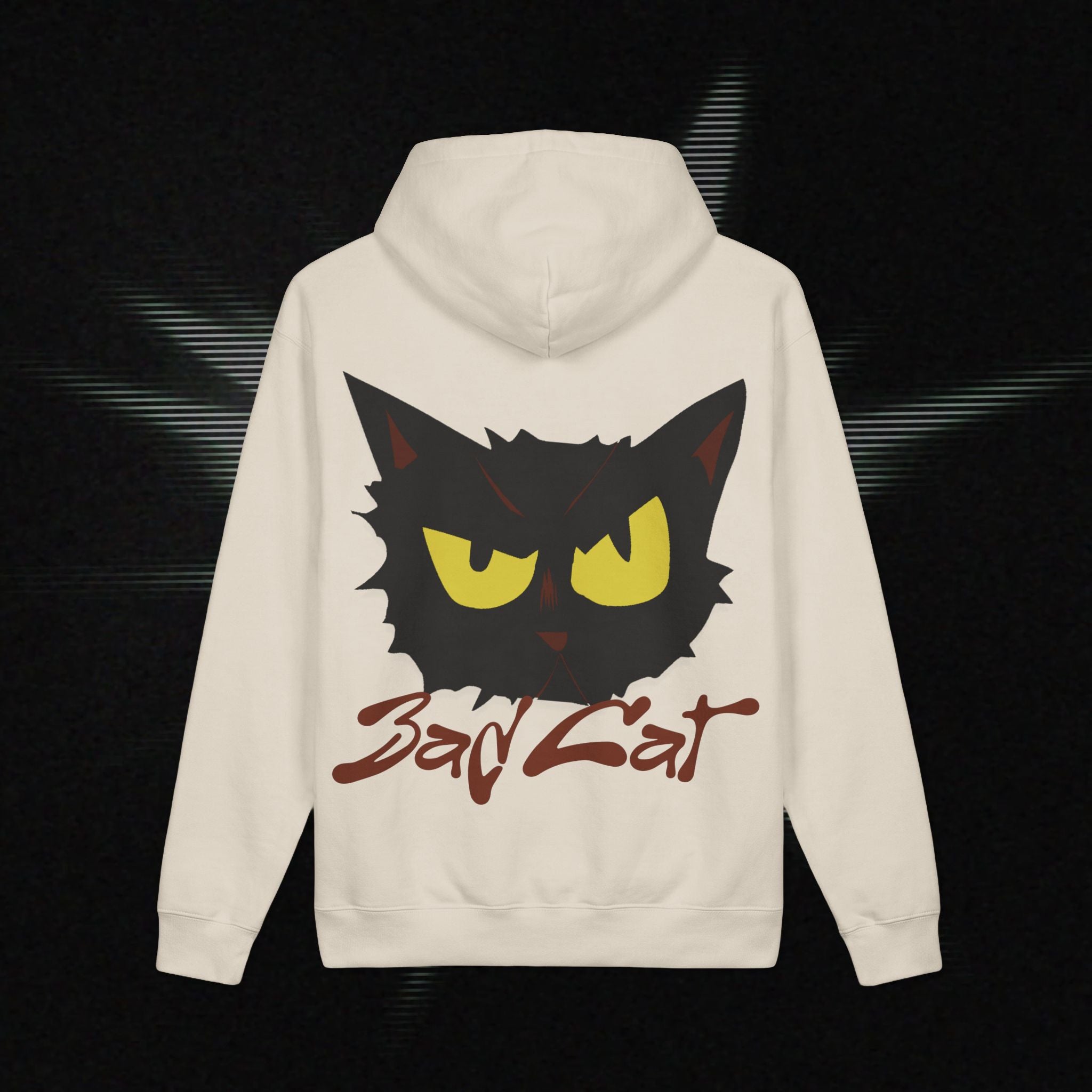 Bad Cat Hoodie — Black Cat Pullover