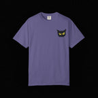 Black Cat Face Bad Kitty T-shirt | Graphic Tee, Retro Illustration