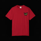 Black Cat Face Bad Kitty T-shirt | Graphic Tee, Retro Illustration