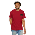 Black Cat Face Bad Kitty T-shirt | Graphic Tee, Retro Illustration