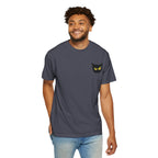 Black Cat Face Bad Kitty T-shirt | Graphic Tee, Retro Illustration