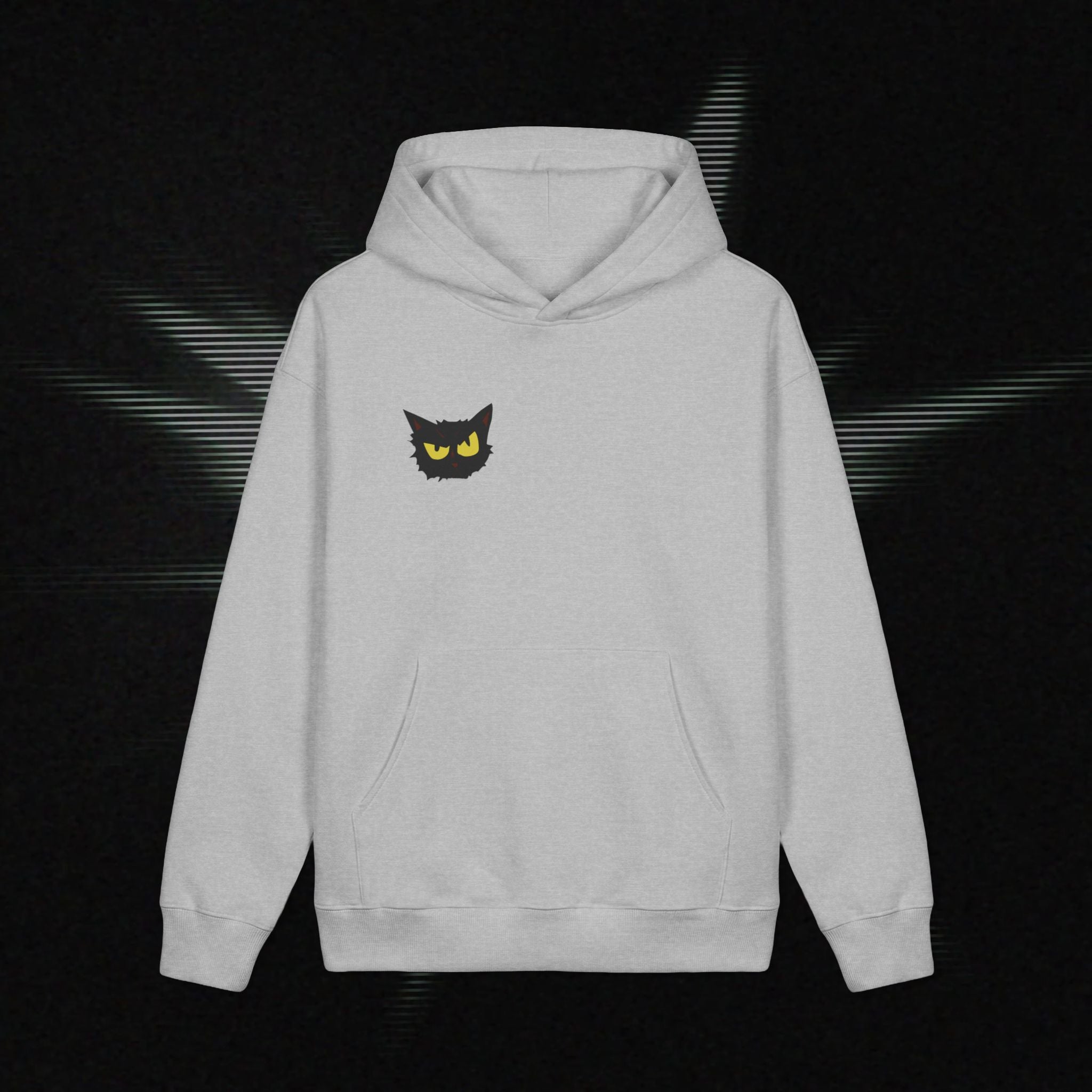 Bad Cat Hoodie — Black Cat Pullover