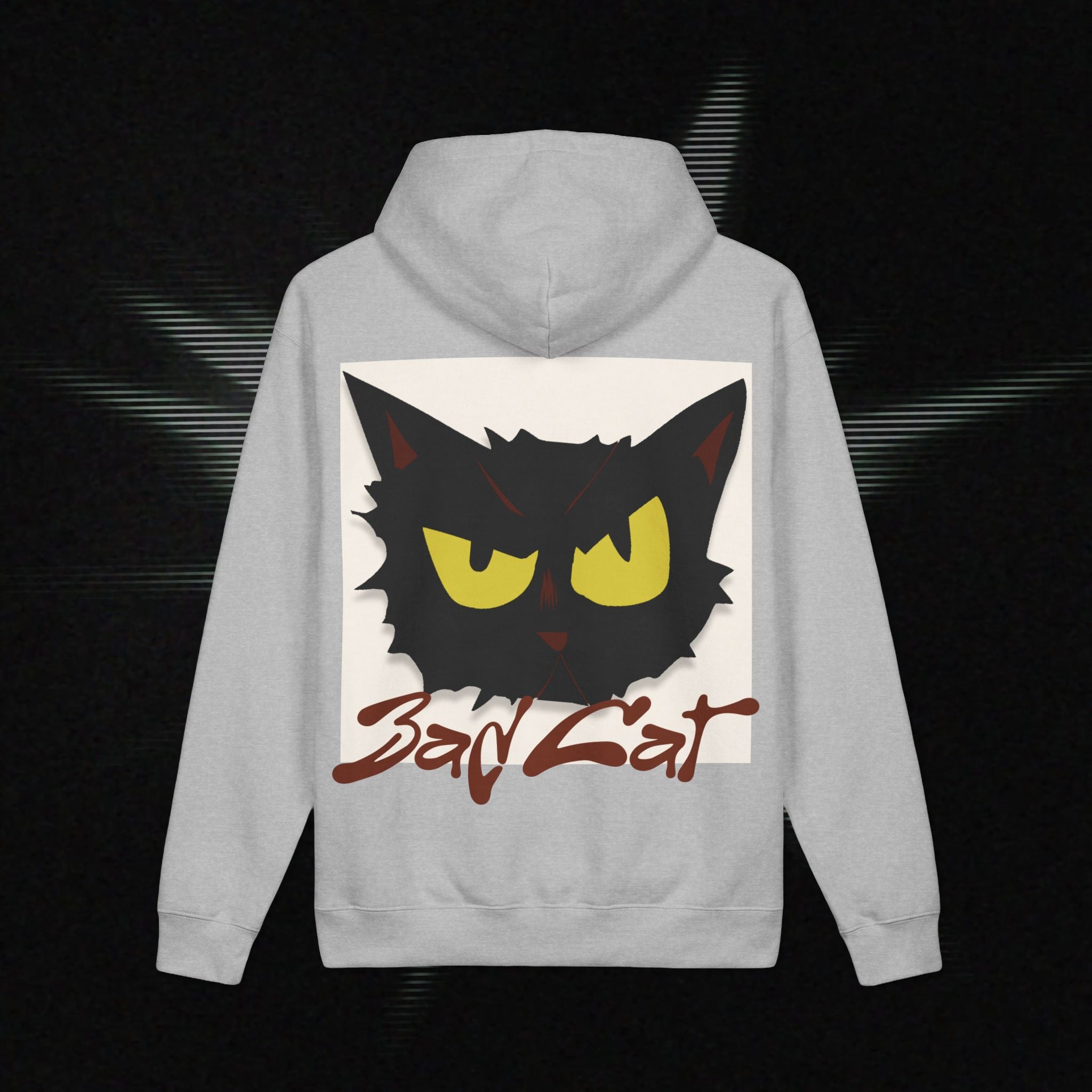 Bad Cat Hoodie — Black Cat Pullover