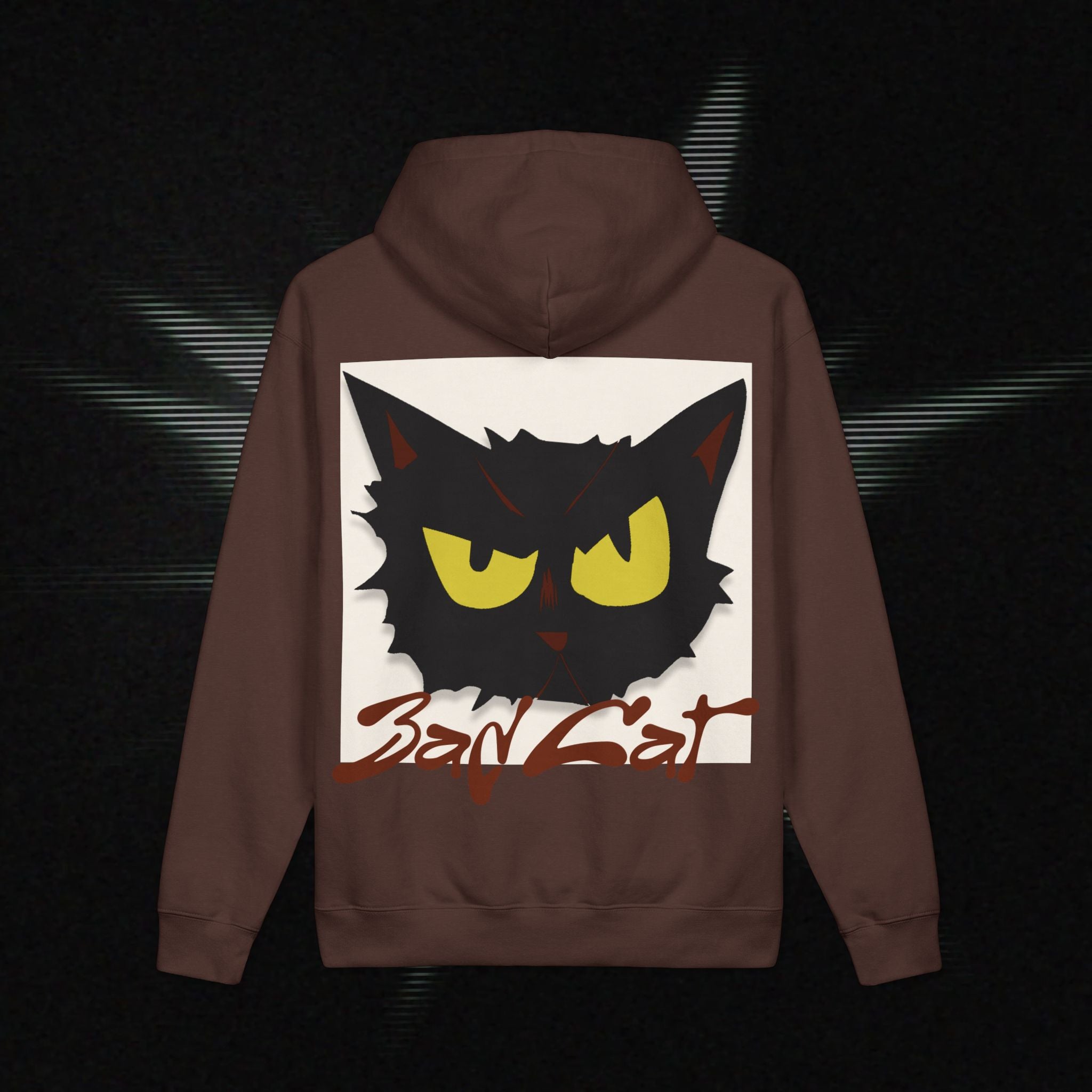 Bad Cat Hoodie — Black Cat Pullover