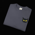 Black Cat Face Bad Kitty T-shirt | Graphic Tee, Retro Illustration