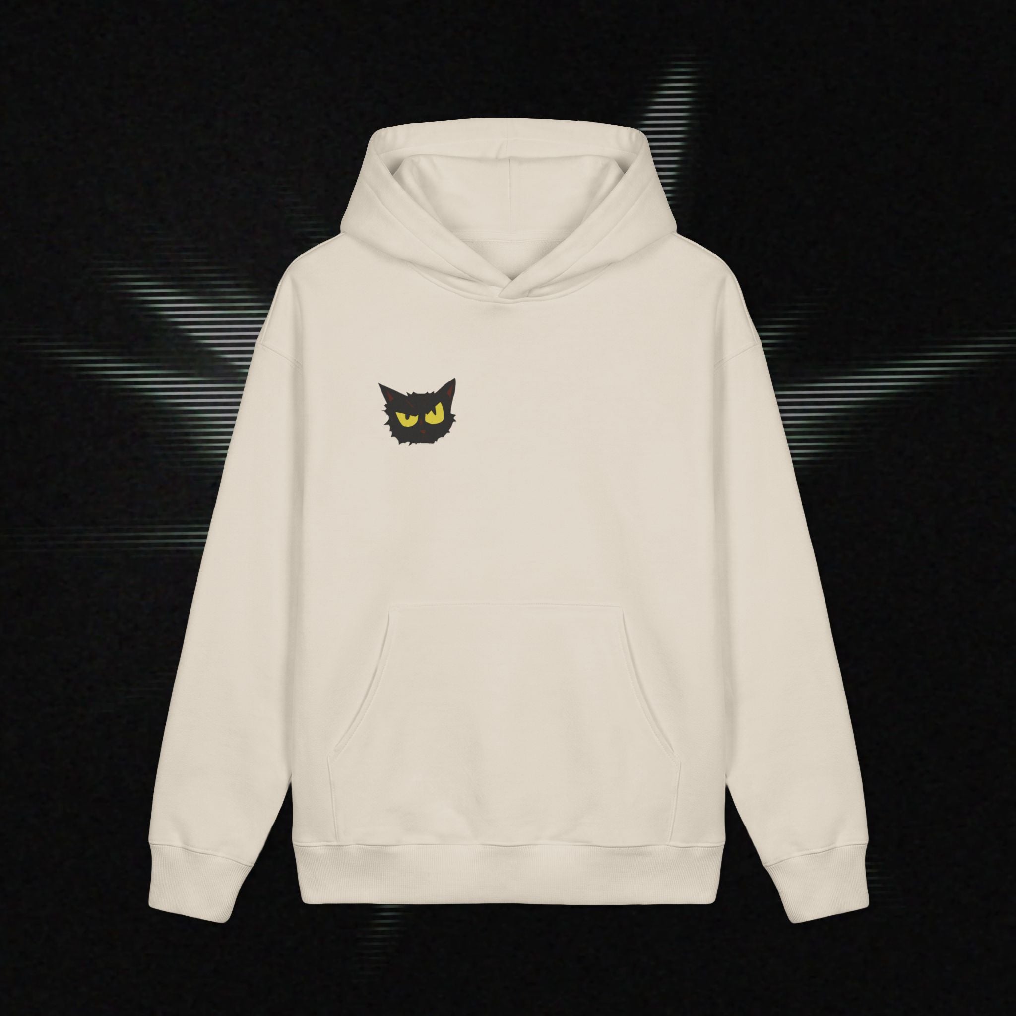 Bad Cat Hoodie — Black Cat Pullover