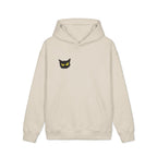 Bad Cat Hoodie — Graphic Black Cat Face Pullover