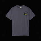Black Cat Face Bad Kitty T-shirt | Graphic Tee, Retro Illustration