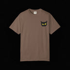 Black Cat Face Bad Kitty T-shirt | Graphic Tee, Retro Illustration